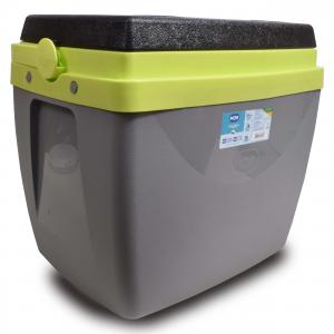 Caixa Térmica Cooler 34 Litros Verde/Cinza Mor